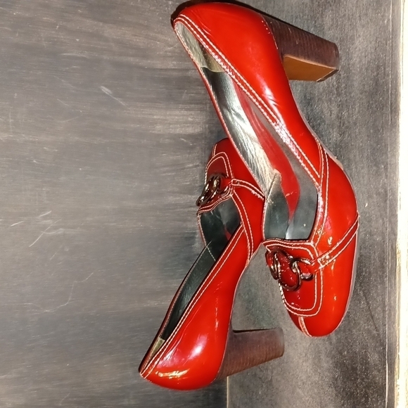 ARTTURO CHIANG MAROON HEEL PUMPS - Picture 11 of 13